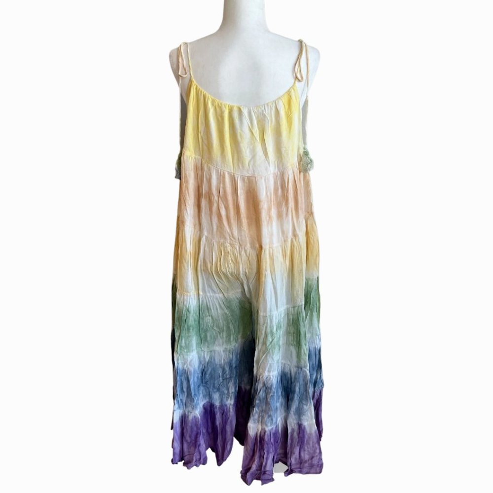 SALE!!!!! NWT Storia Rainbow Tie Dye Jumpsuit NWT - S, M, L - Picture 5 of 8